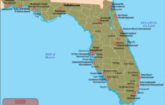 Florida Airports Map Pinotglobal