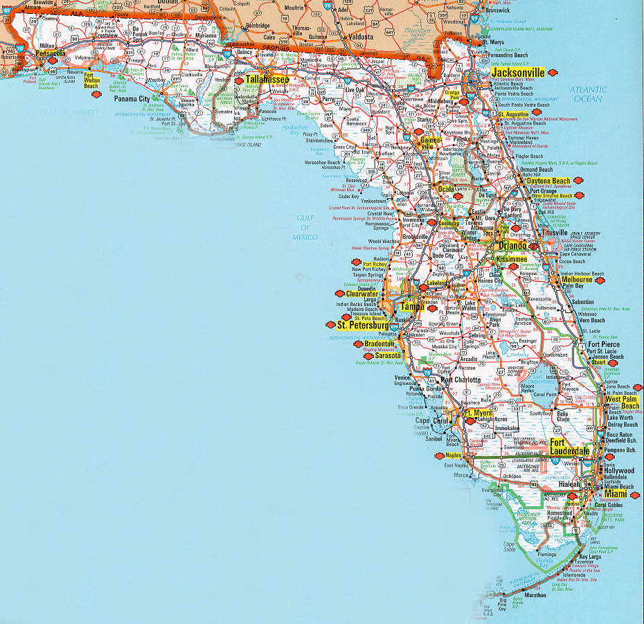 Florida Road Map The Dangerous History Podcast