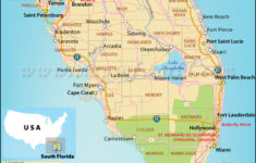 Map Of South Florida South Florida Map