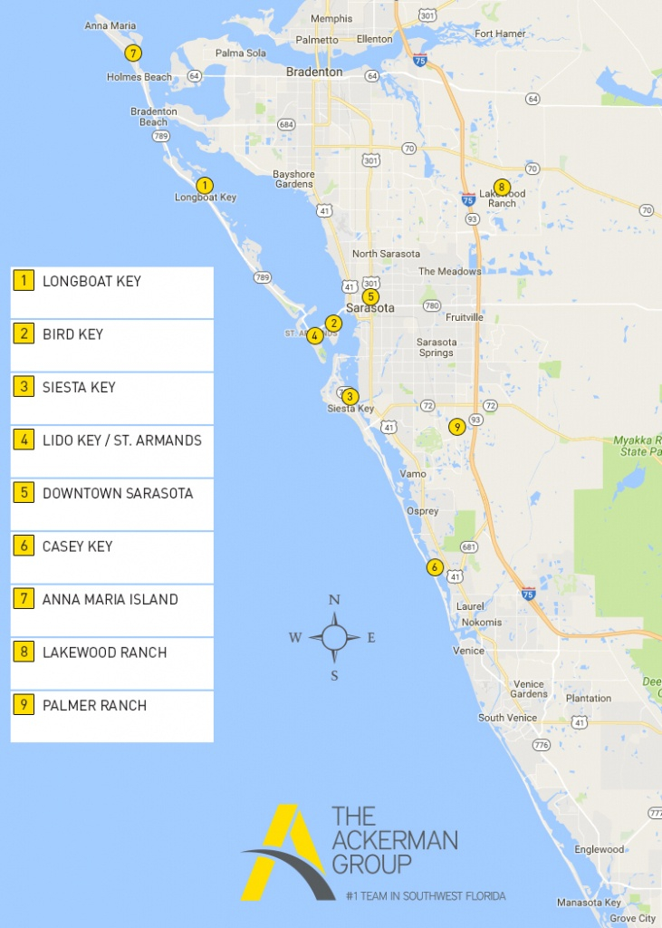 Where Is Sarasota Florida On The Map Printable Maps